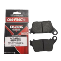 Pastilha de Freio Traseira Hornet 08 S/ Abs Diafrag 