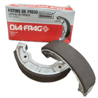 Patim de Freio YBR 125 Diafrag