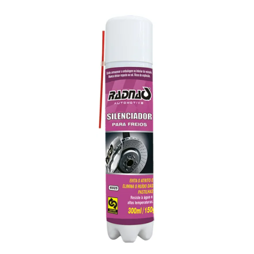 Spray Silenciador Anti Ruidos Pastilhas Freios 300ml