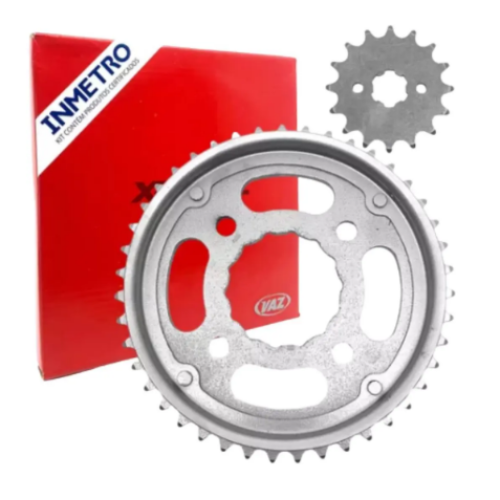 Kit Coroa e Pinhão Titan 150 Vaz