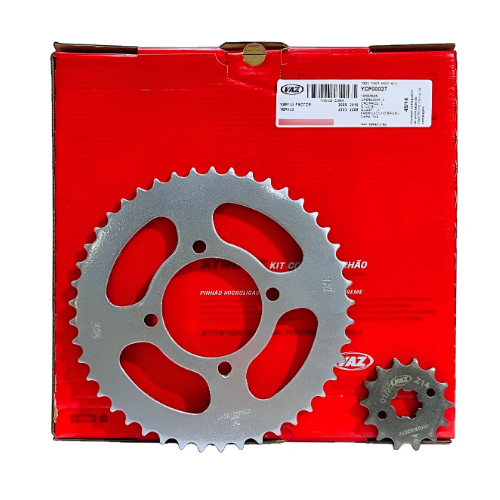 Kit Coroa e Pinhão YBR 125 Vaz